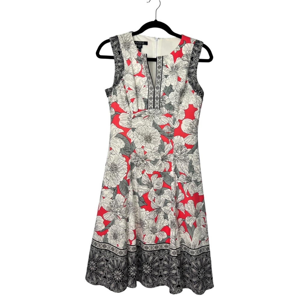 ADORNE Scarlet Scuba Knit Dress